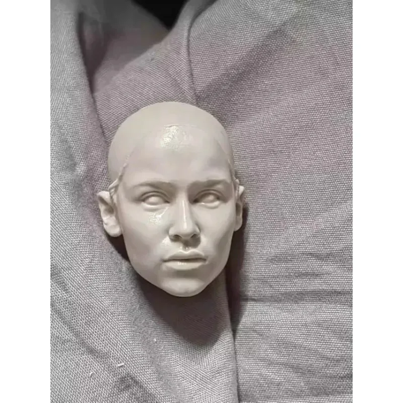 1/6 مقياس الجندي الجمال الأوروبي عارية ماكياج قالب أبيض رئيس النحت نموذج ل 12 ''أنثى عمل أرقام الجسم