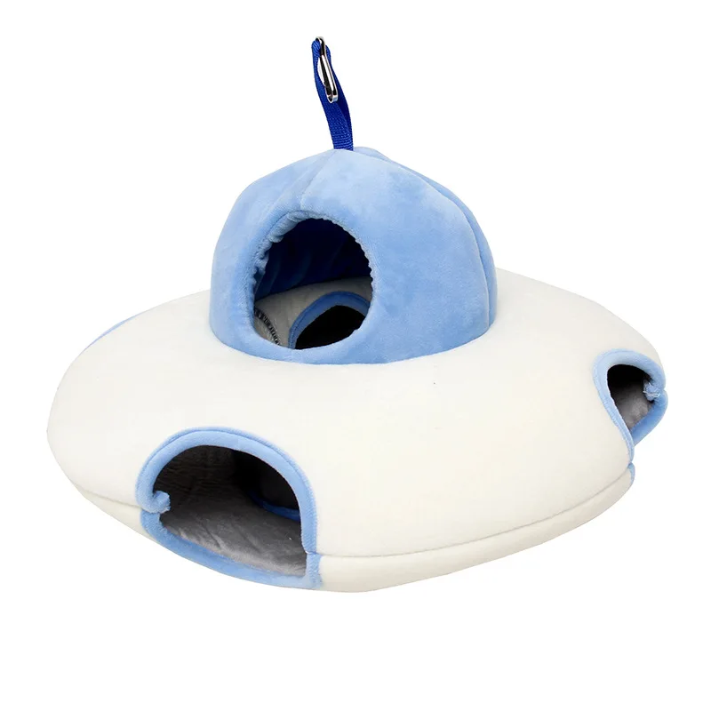 

Small pet nest hamster warm flying saucer hammock Winter honey glider can hang multi-layer toy hanging nest