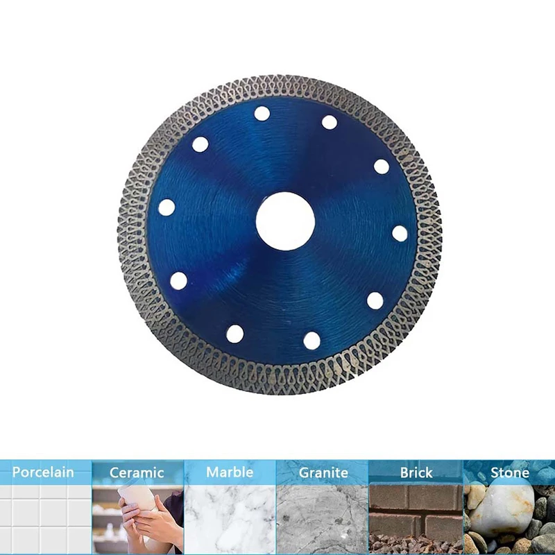 105MM/115MM/125MM Turbo Diamond Saw Blade Granite Marble Cutting Disc Porcelain Tile Ceramic 3Size Angle Grinder Multifunctional