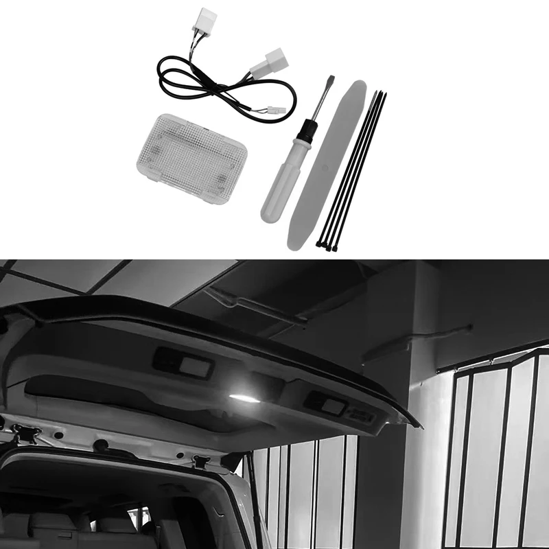 

For Land Cruiser LC300 2022 Led Trunk Light Camping Light Trunk Camping Light Tail Light Tailgate Lamp Car Interior Night Lamp
