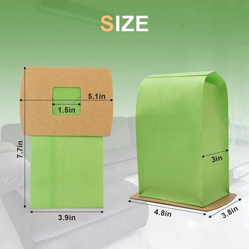 Peças de reposição para sacos de vácuo pkbb12dw bb, pacote de 12 peças de reposição para oled xl buster b, com 2 filtro do motor