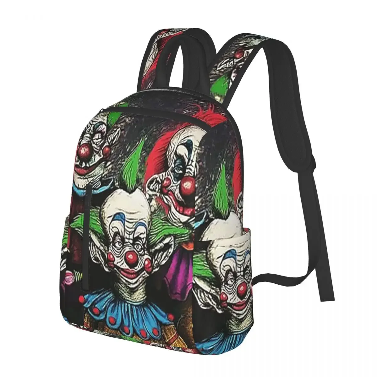 Killer Klowns From Outer Space Student Backpack School Bag Hiking Travel Daypack for Men Women Bookbag Shoulder Bags