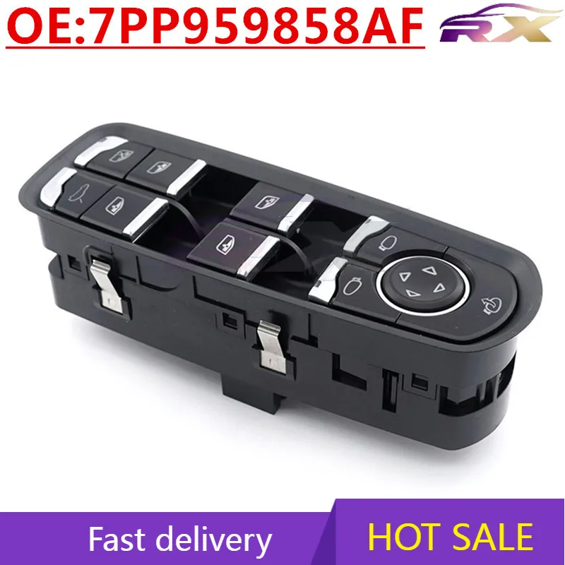 

OEM:7PP959858AF Power Window Master Control Switch For Porsche Cayenne