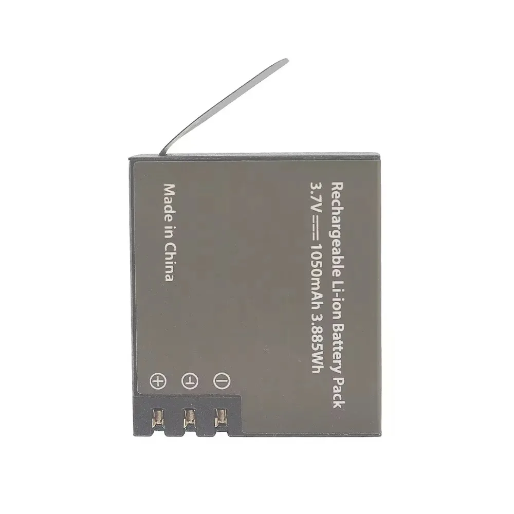 Battery 1050mAH PG1050 Battery + Dual Charger For EKEN H9 H9R H3R H8R H8PRO H8 For SJCAM SJ4000 SJ 4000 SJ5000 M10 6000 Camera B - view 4