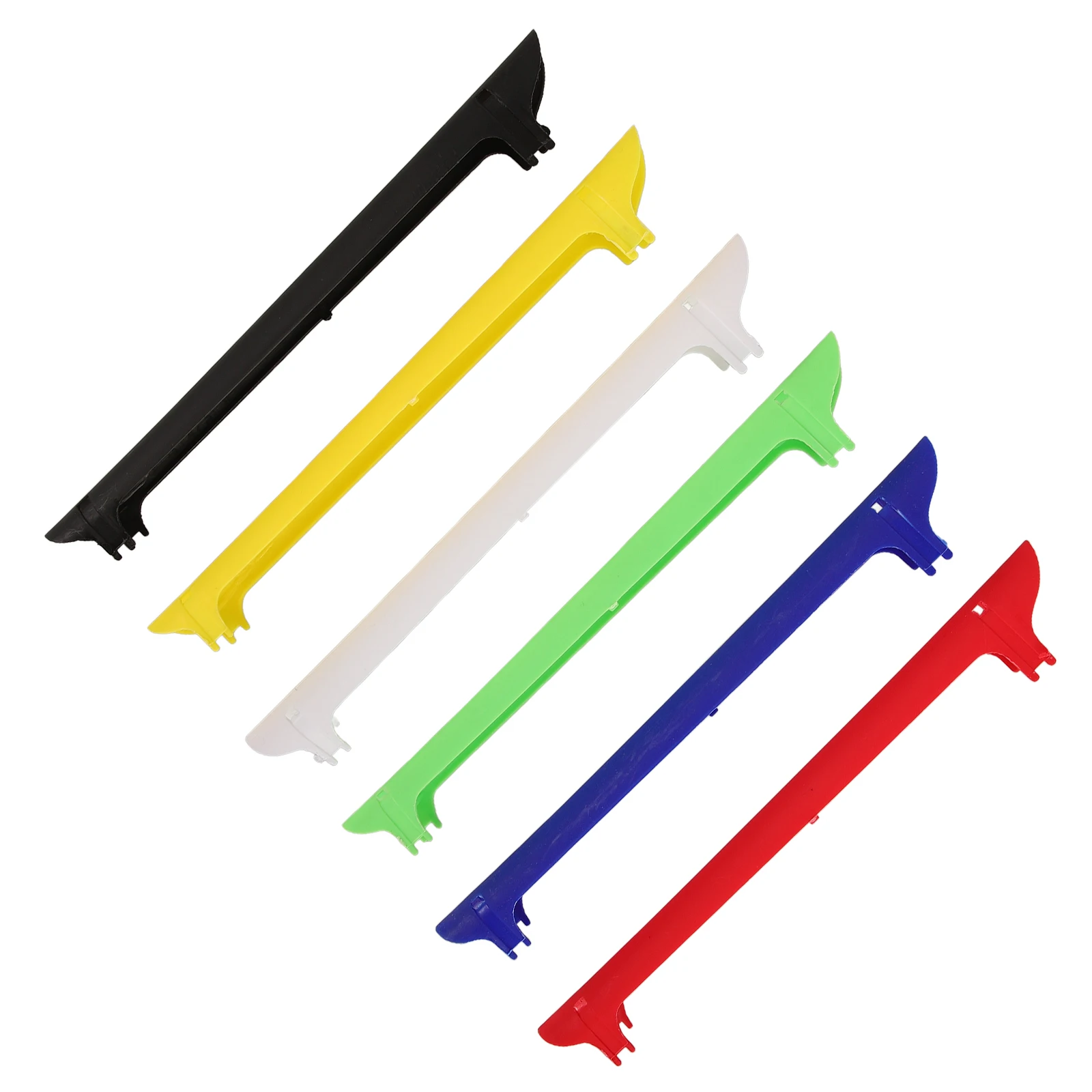 

6pcs Plastic Chainstay Protectors Bike Frame Anti-Scratch Covers Waterproof Chain Guard Cycling Accessories Bike Protective
