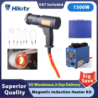 Hikity 1500W Magnetic Induction Heater Kit Induction Heater Car repair tool Hand Held Magnetic Heater Bolt Remover Tool