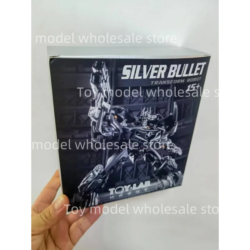 IN VOORRAAD Transformatie Toy-Lab TL-02 TL02 Silver Bullet Soundwave Kleinschalige Filmversie Action Figure Met Doos