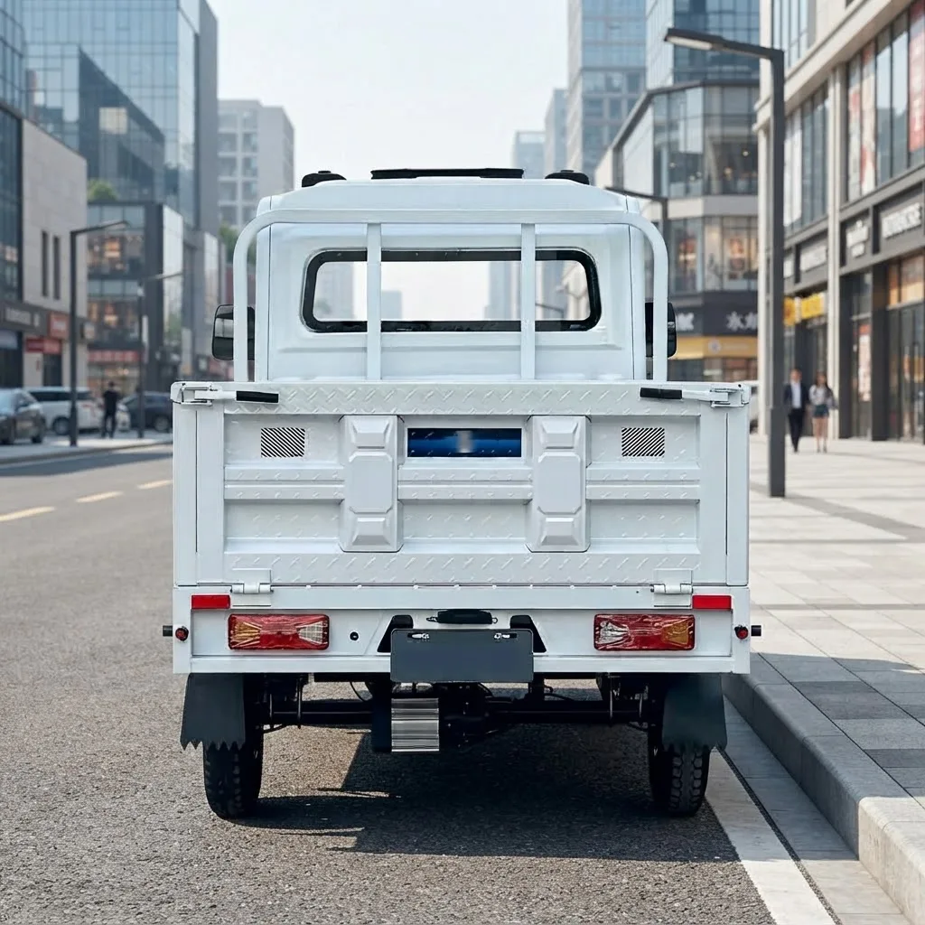 Electric pickup truck with lithium iron phosphate battery for urban freight