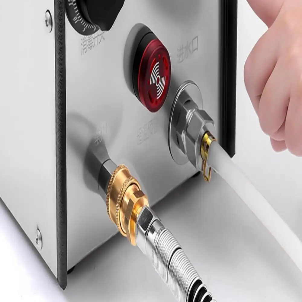 เครื่องทำความสะอาดไอน้ำอุณหภูมิสูง ปรับแรงดันได้ เครื่องทำความสะอาดด้วยไอน้ำไฟฟ้า สำหรับทำความสะอาดรถยนต์และขจัดคราบไขมันในครัวเรือน