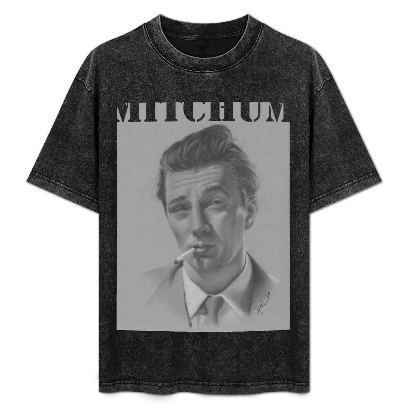 

Robert Mitchum T-Shirt quick-drying plus size tops shirts men graphic