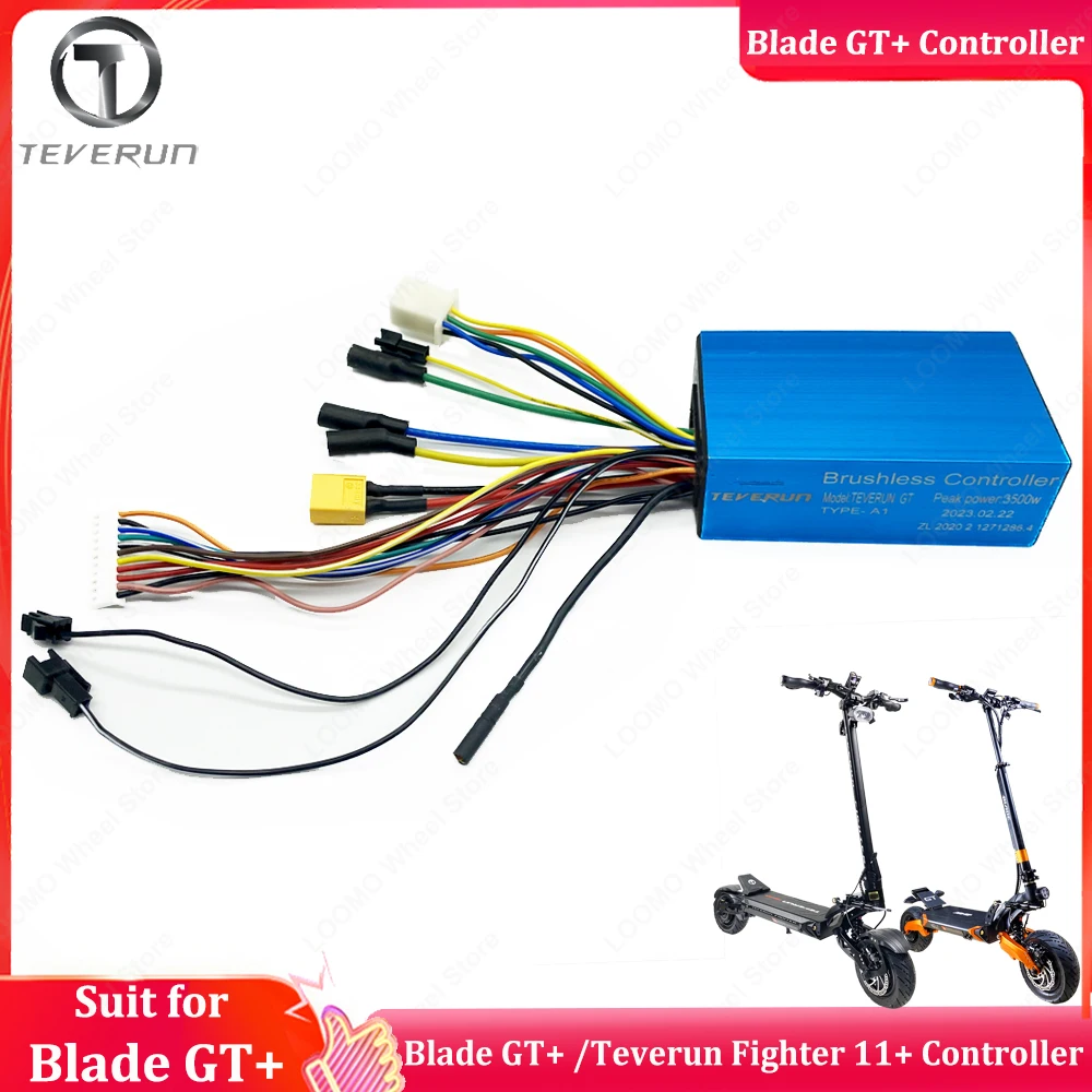 Original Blade GT+ Teverun Fighter 11+ TFT Display No-APP Version Controller Suit for Official Blade Teverun Electric Scooter