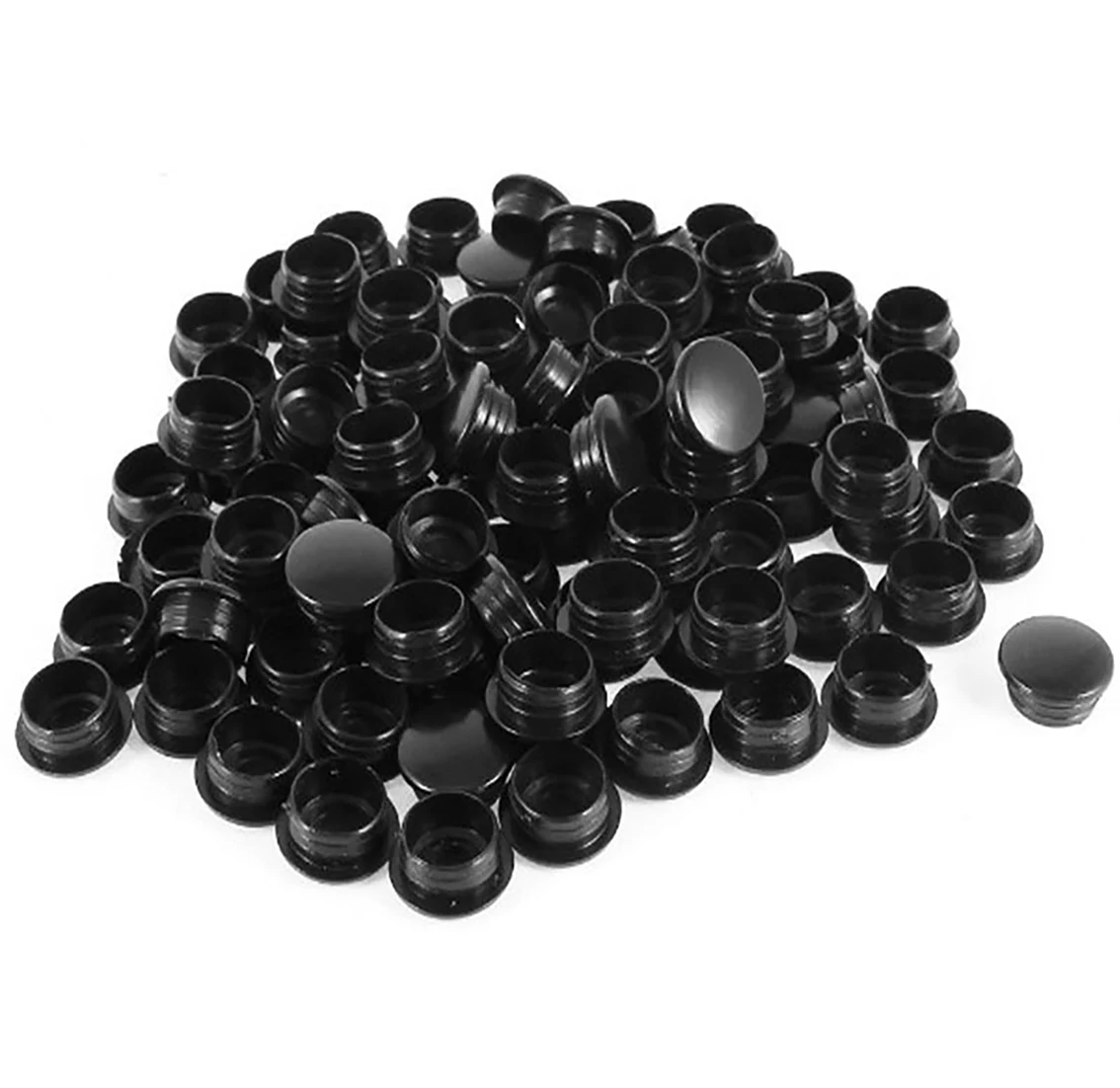 10pcs Round Plastic Hole Plug 5-18mm Dust Sealing Hole Cap Protection Gasket Covers Caps For Pipe Table Furniture image 2