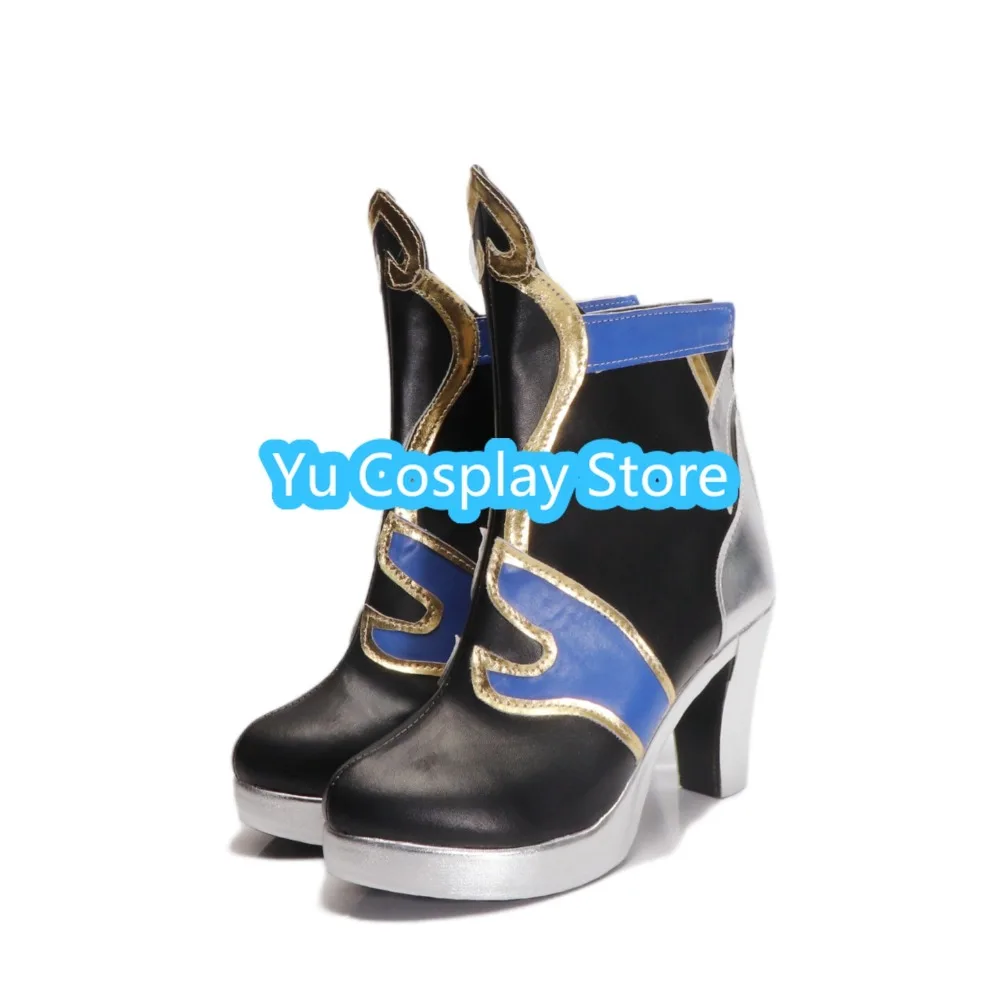 

Yu Cosplay Store Honkai: Star Rail Jingliu Cosplay Shoes Anime Cosplay Shoes Boots Halloween Costumes Props