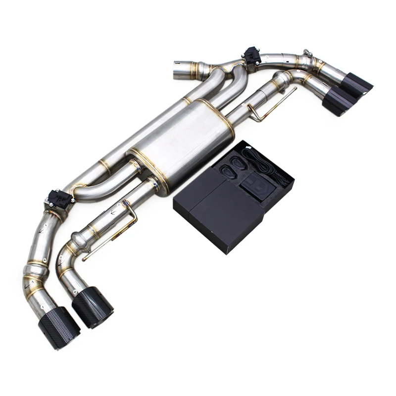 YD Axle Exhaust Pipes For BMW X5 G05 45E/50E 2019+ Valvetronic Muffler Exhaust System Stainless Steel Exhaust Pipe