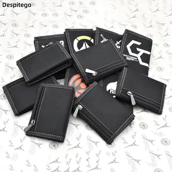 Leather RFID Vintage Wallet Men With Coin Pocket Short Wallets Small Zipper Walet With Card Holders Man Purse
