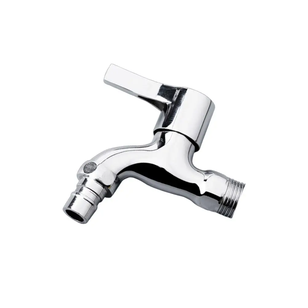 Water 3/4-Inch Zinc Alloy Hose Outlet Anti-Rust Corrosion Resistant For Washing Machine Faucet Bathroom Toilet Garden