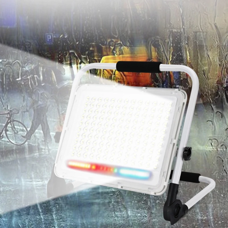 Outdoor Aluminum Alloy Waterproof Emergency Construction Site Lighting LED Portable Mobile USB Charging Work Light