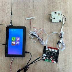 Smart locker control system development and testing hardware 7-inch Android capacitive touch all-in-one machine