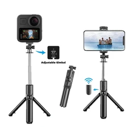 FGCLSY Wireless Bluetooth Selfie Stick Mini Portable Tripod With Remote Shutter Shooting Stand For All Smartphones Sports camera