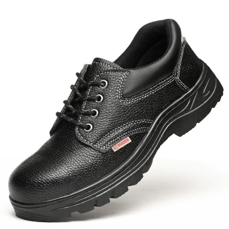 All Season Breathable Light Safety Sneakers Steel Toe Anti Crush Anti Stab Slip Resistant Durable Outdoor Maintenance Protective