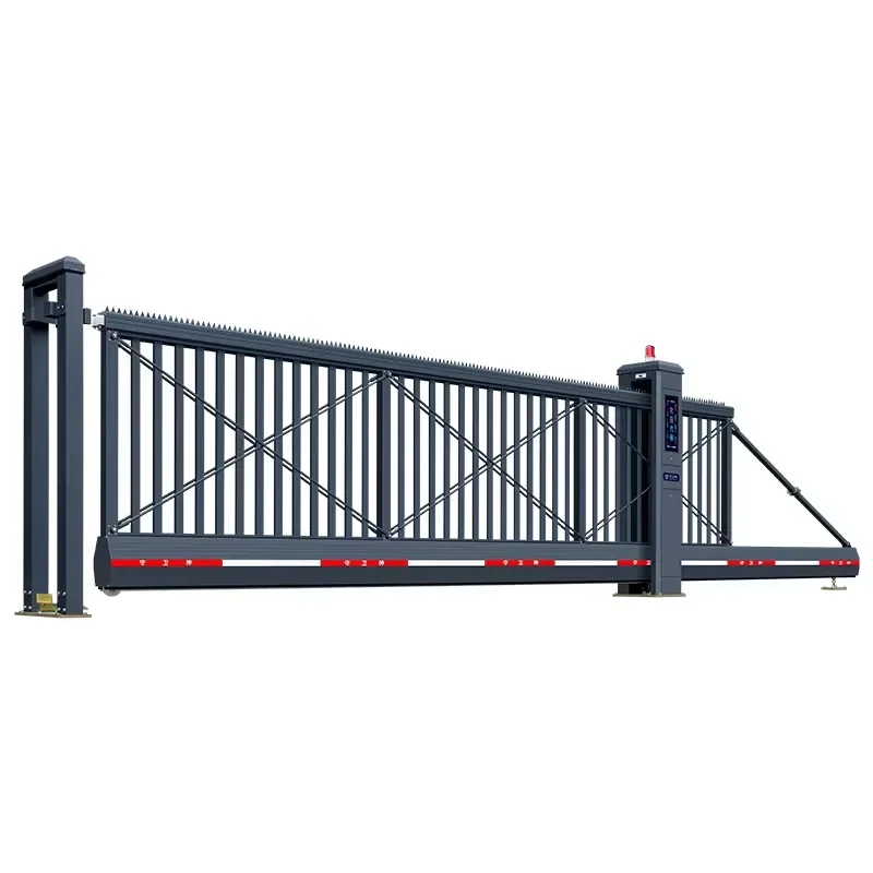 2026 Cantilever Sliding Gate | Industrial Security Gate | Automatic Driveway Gate for Factory & Warehouse
