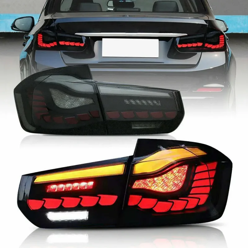 LH+RH LED Tail Lights For 3-Series 2013-2018 F30 F35 F80 Sedan Rear Lights