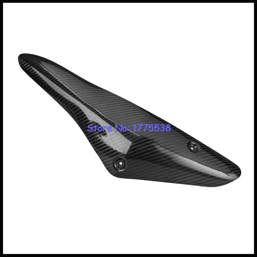 Para KTM 790 DUKE/L 2018-2024 para KTM 890 DUKE / R / GP 2020-2023 silenciador de escape de motocicleta de fibra de carbono Real cubierta de protección térmica