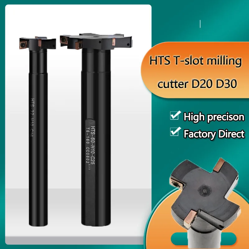 C20 C25 C32 HTS T-slot milling cutter bar Trapezoidal slot milling cutter Side milling cutter for CCMT0602 CNC milling machine