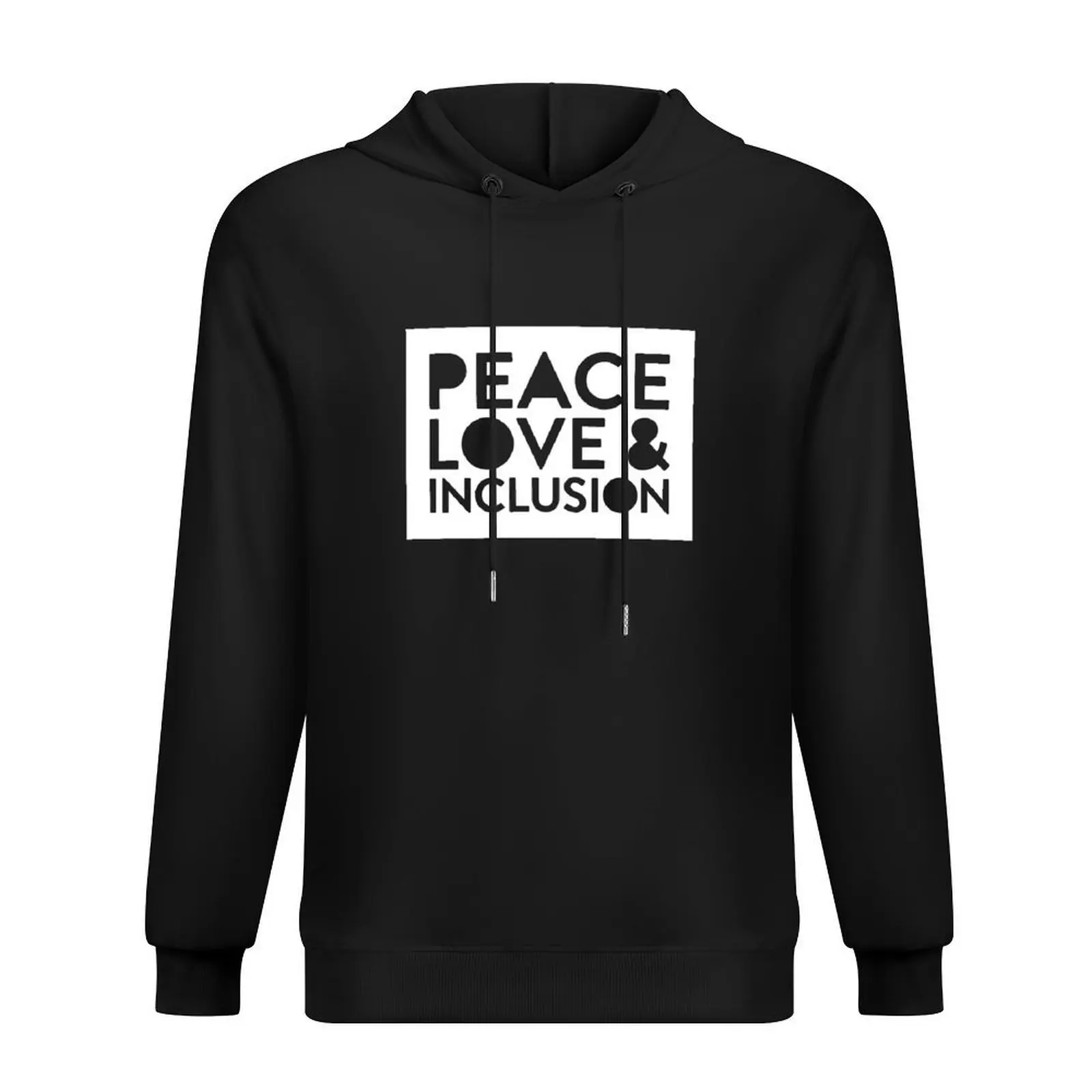 

Peace Love and Inclusion Diversity Hoodie hooded shirt men's clothing men's sweat-shirt set graphic t shirts men tracksuit