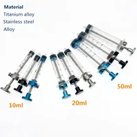 10mL 20ML 50ML liposucción herramientas de transferencia de grasa kit de trasplantación de cosecha de grasa kit aspirador