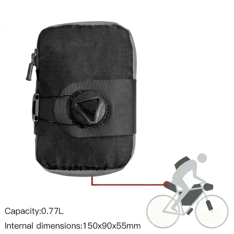 Bolsa de Asiento Enrollable Impermeable para Bicicleta, con Sistema BOA, Marca Mattone