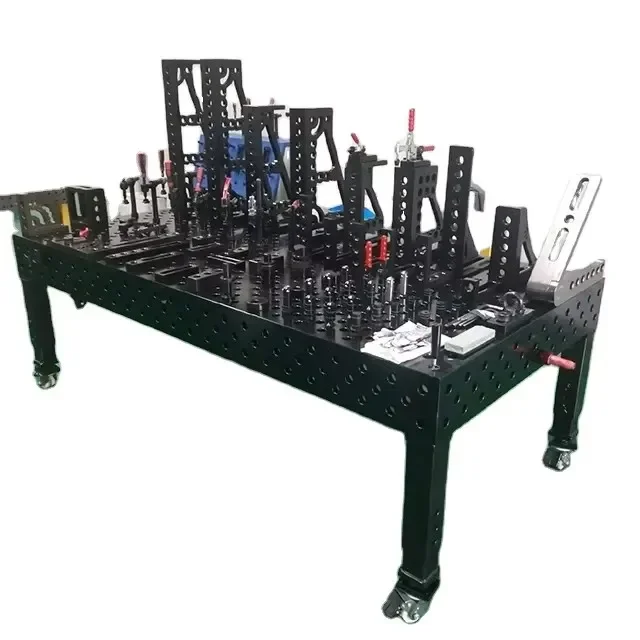 High Quality Multi Hole Non Stick Cast Lron Worktable CNC Soldering Station 3D Flexible Welding Platform For Fixtures And Jigs