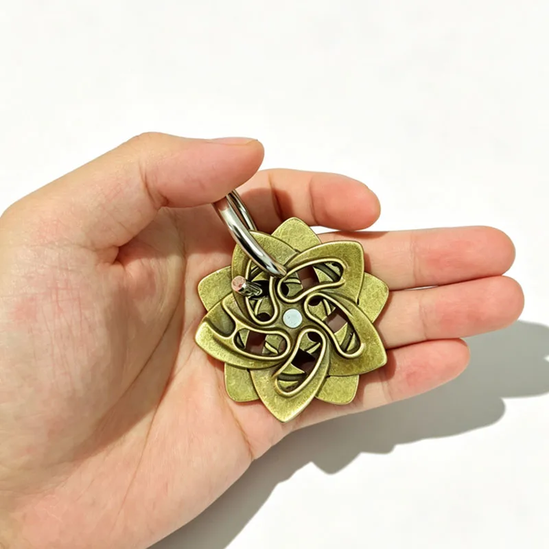 Novelty Gifts Cast Metal Brain Teaser Puzzles Disentanglement Mind Challenge IQ Logic Test Unlock Toys For KIds & Adults 