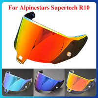 R10 Motorcycle Helmet Lens For Alpinestars Supertech R10 Helmet Visor Windshield Shield Glasses Visor Helmet Accessories