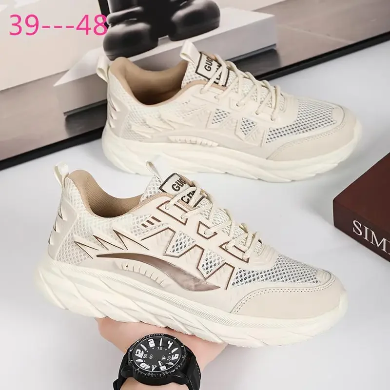 Men's Shoes 2024 New Summer Tenis Breathable Leisure Sports Travel Shoes Teenagers