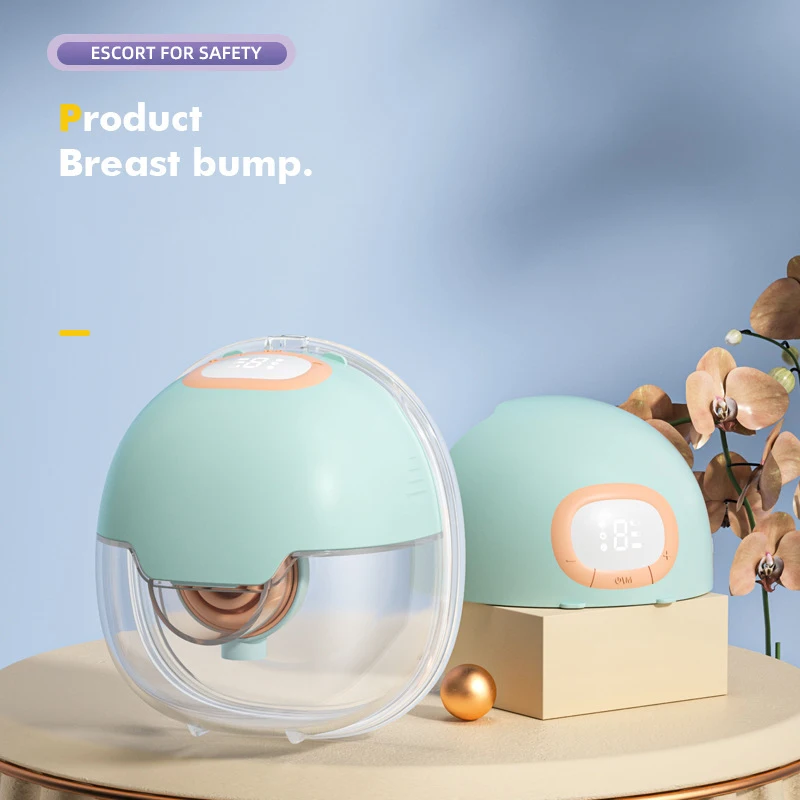 

STLF Low Noise Wearable Electric Breast Pump, Silent Integrated Lactation and Invisible Milking Machine, Automatic Milk Dispense