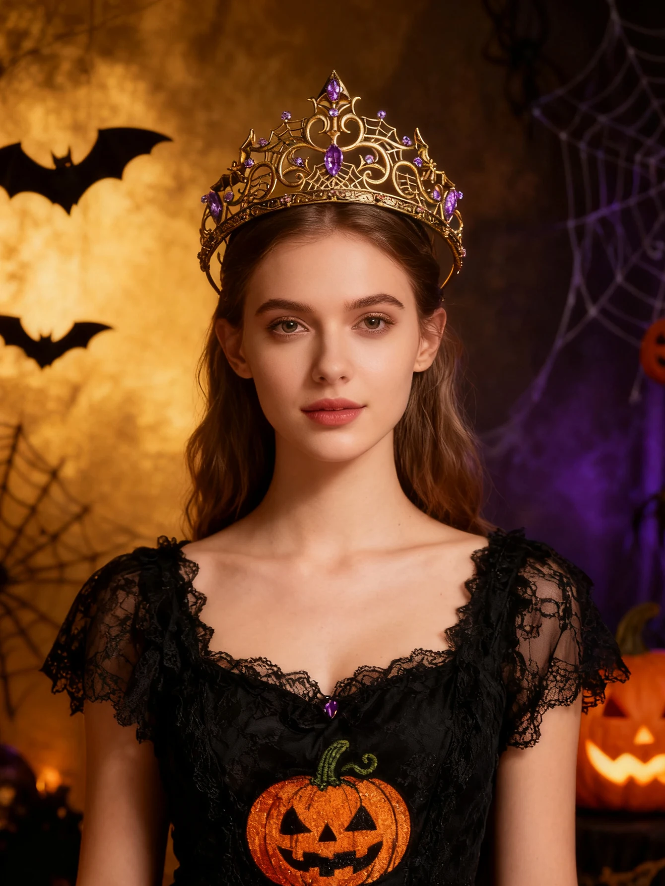 

1Pcs Water Diamond Alloy Crown Wedding Dress Accessory Princess Bride Headwear Cake Decoration Fairy Tale Party Theme