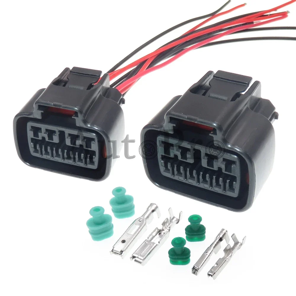 

1 Set 10 Hole 7223-6508-30 AC Assembly Auto Electric Cable Plug Car Waterproof Wire Socket Composite Connector