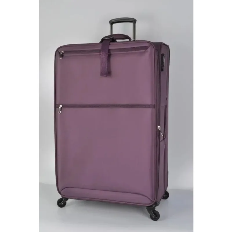 Extra Large Trolley Case,30 Inch Travel Bag with Universal Wheels,36 Inch Oversized Checked Fabric Luggage Box, 32 Inch Outbound