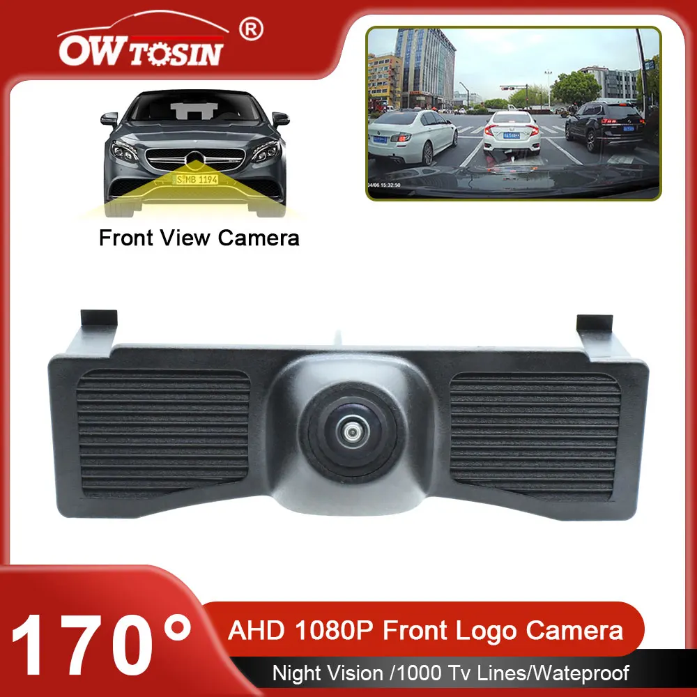 For Toyota Land Cruiser 200 LC200 Roraima 2015 2016 2017 2018 Vehicle Logo Front View Camera AHD 1080P 170° Car Front Camera