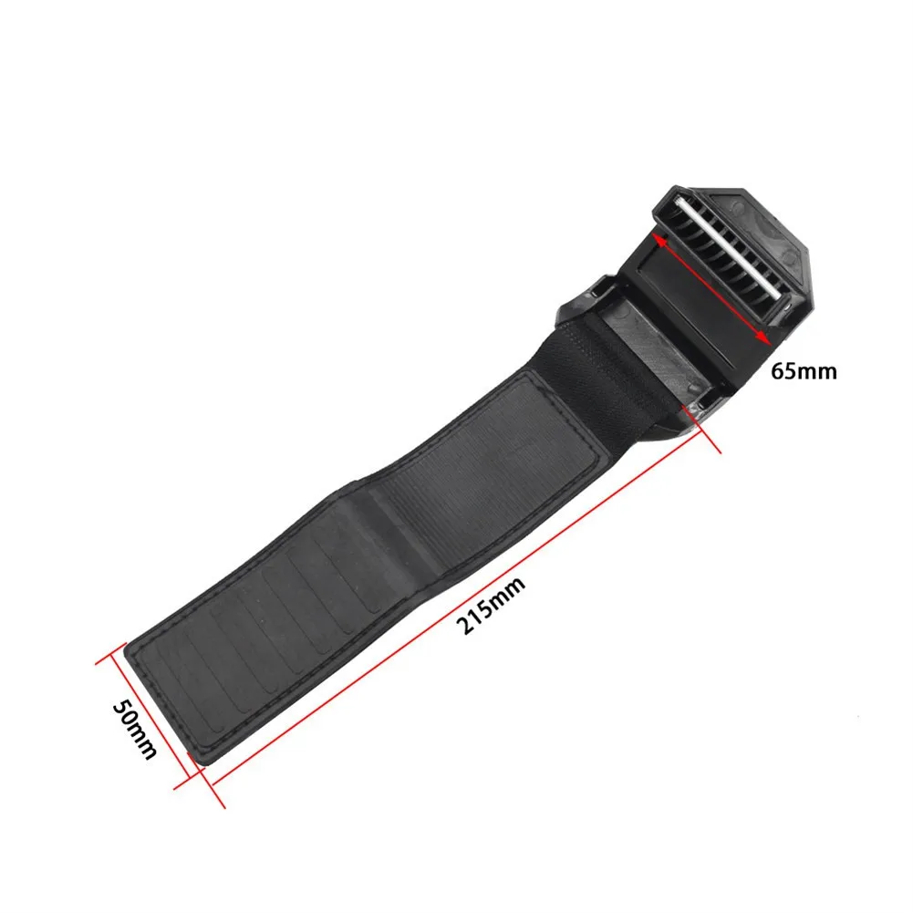Clamp Windshield Windo Clamp Windshield 2PCS ABS & PVC Black Placement On Vehicle Left Right Front High Quality