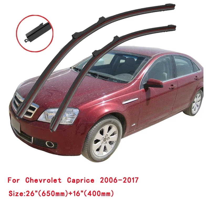 For Chevrolet Caprice Holden 2011-2017 Car Windshield Wiper Blade Front Windscreen Brushes Washer Accessories Window Replacement