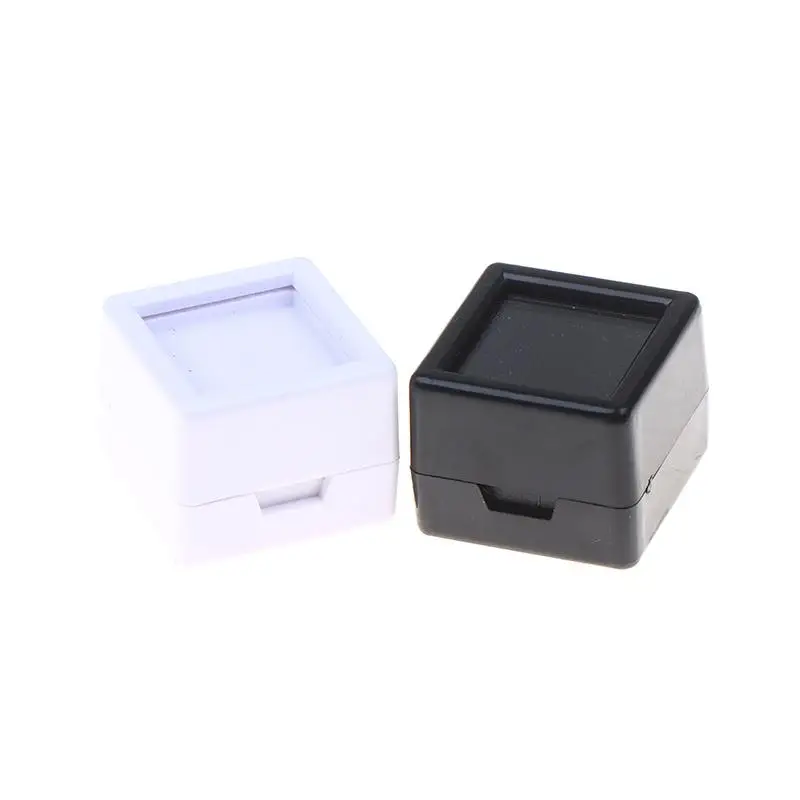 10 Stück Diamant-Schmuck-Organizer Edelstein-Verpackungsbox DIY Diamant-Ring-Schmuckkästchen 2CM Edelstein-Zirkonia-Geschenk-Präsentationsbox – Detail 4