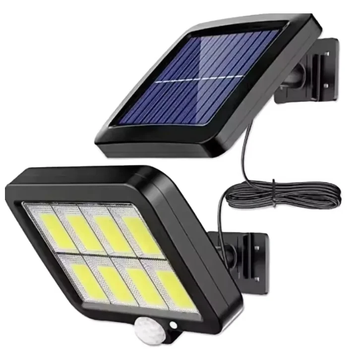 Macchiatto Lampada Solare Esterna Con 304 LED E Sensore Di Movimento – Faretto Da Giardino IP65, 1200 Lm