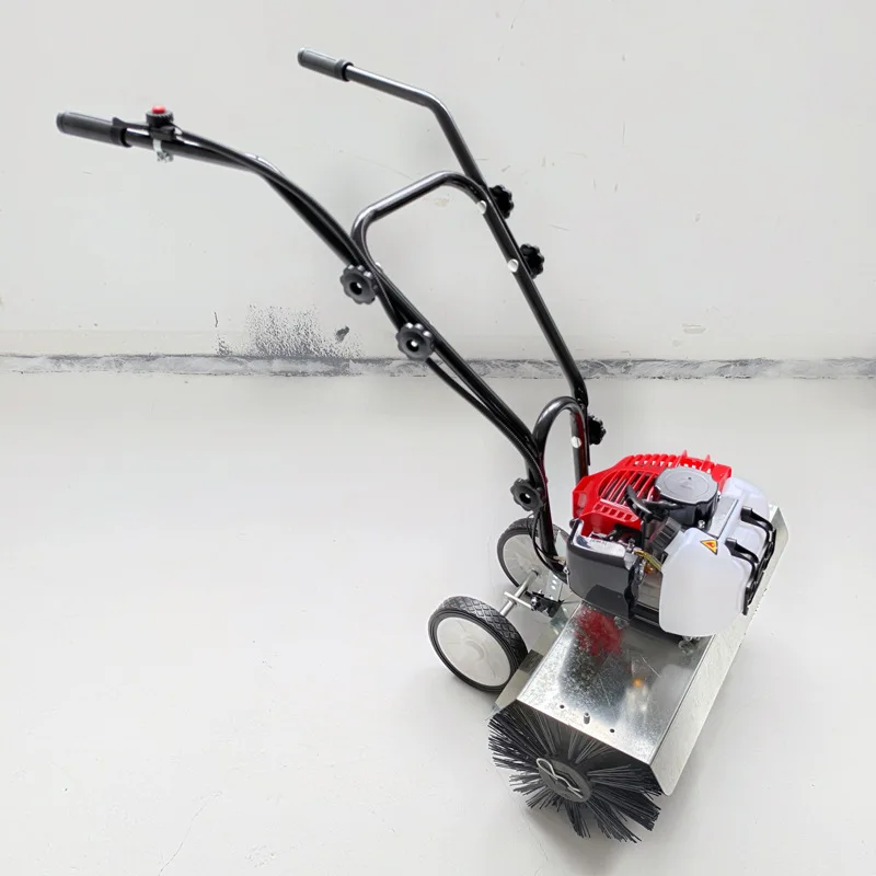 Applicable to artificial turf laying machine lawn brush lawn carding machine court sand filling grass brush moss cleaning machin