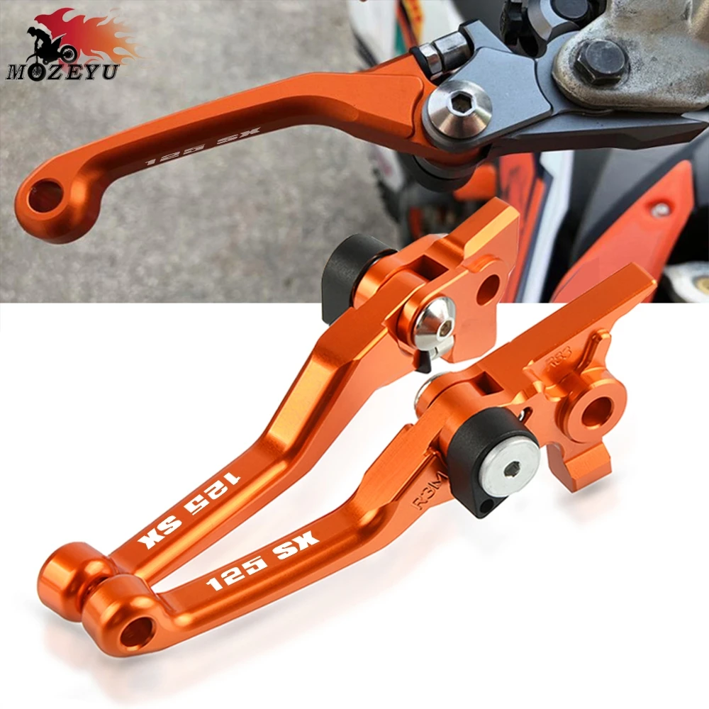 

Orange For 125SX 2009-2015 2014 2013 125 SX CNC Aluminium Accessories Motorcycle Dirt Bike FLEX Pivot Brake Clutch Levers