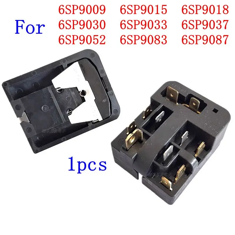 

For Refrigerator fittings freezer PTC starter thermal protector relay 6SP9009 6SP9087 6SP9015 6SP9018 6SP9030 6SP9033 6SP9083