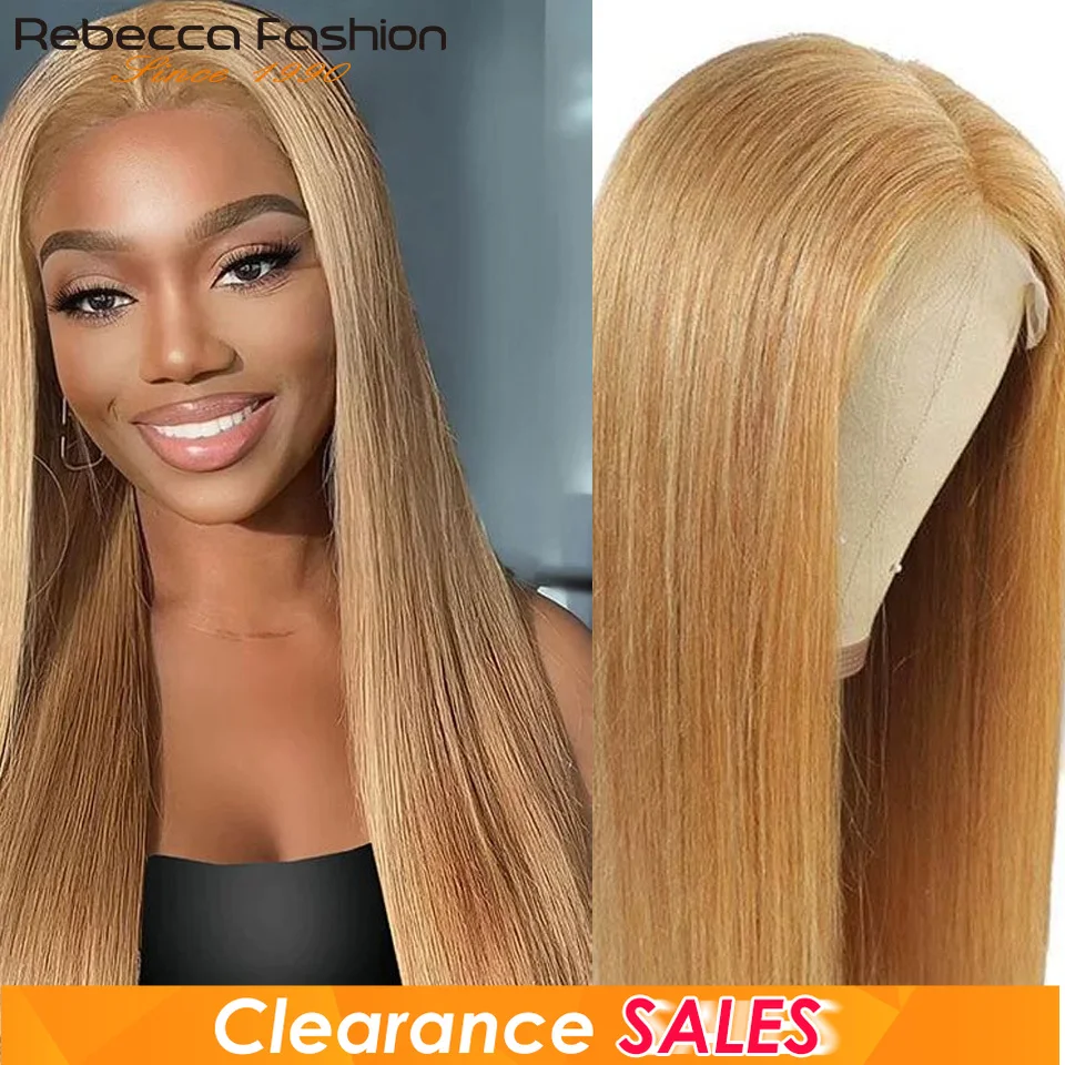 الذهبي أشقر العظام مستقيم الشعر الجزء الأوسط الدانتيل الجبهة خصلات الشعر المستعار الإنسان للنساء السود قبل قطعها شعر ريمي الباروكات مبيعات التخليص #1