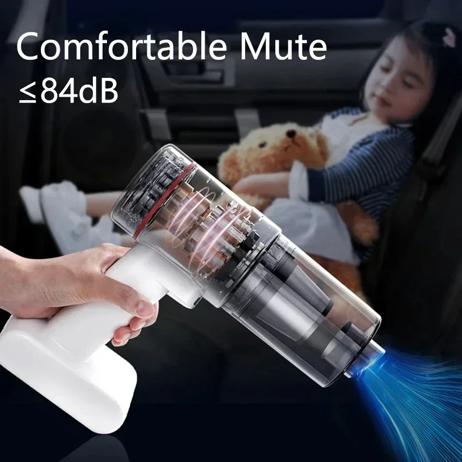 NEW 95000Pa Handheld Wireless Vacuum Cleaner Brushless Motor Strong Suction Car&Home Dual use Dust Pet‘s Hair Collector