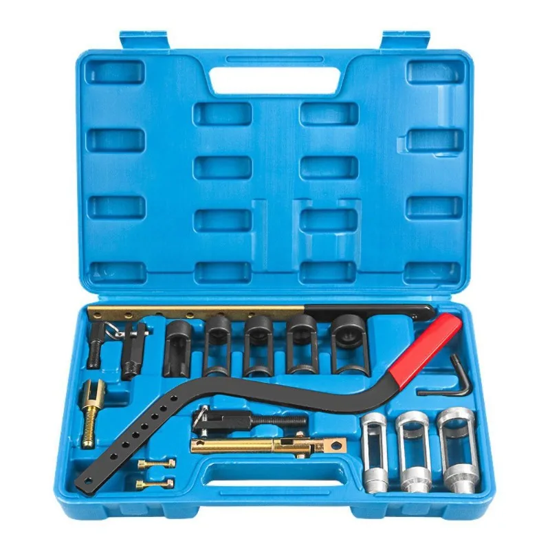 Valve Spring Compressor, Lever Type Valve Oil Seal Removal Tool Fit For Engine Valve Shim Replacement Repair